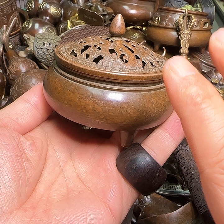 铜器办公室茶室摆件