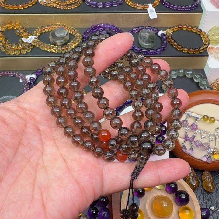 水晶手串未镶嵌多圈