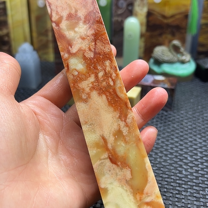 熊***豆青田石印章石印章石