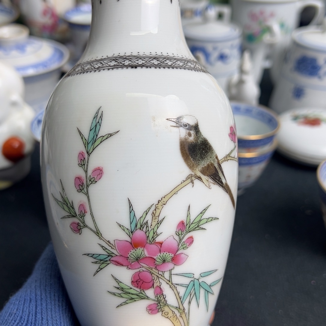 瓶景德镇陶瓷粉彩