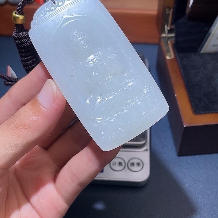 颈饰未镶嵌和田玉A7 