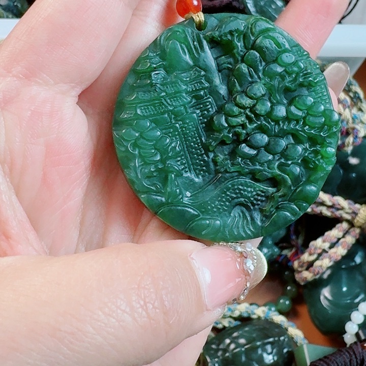 和田玉把件未镶嵌