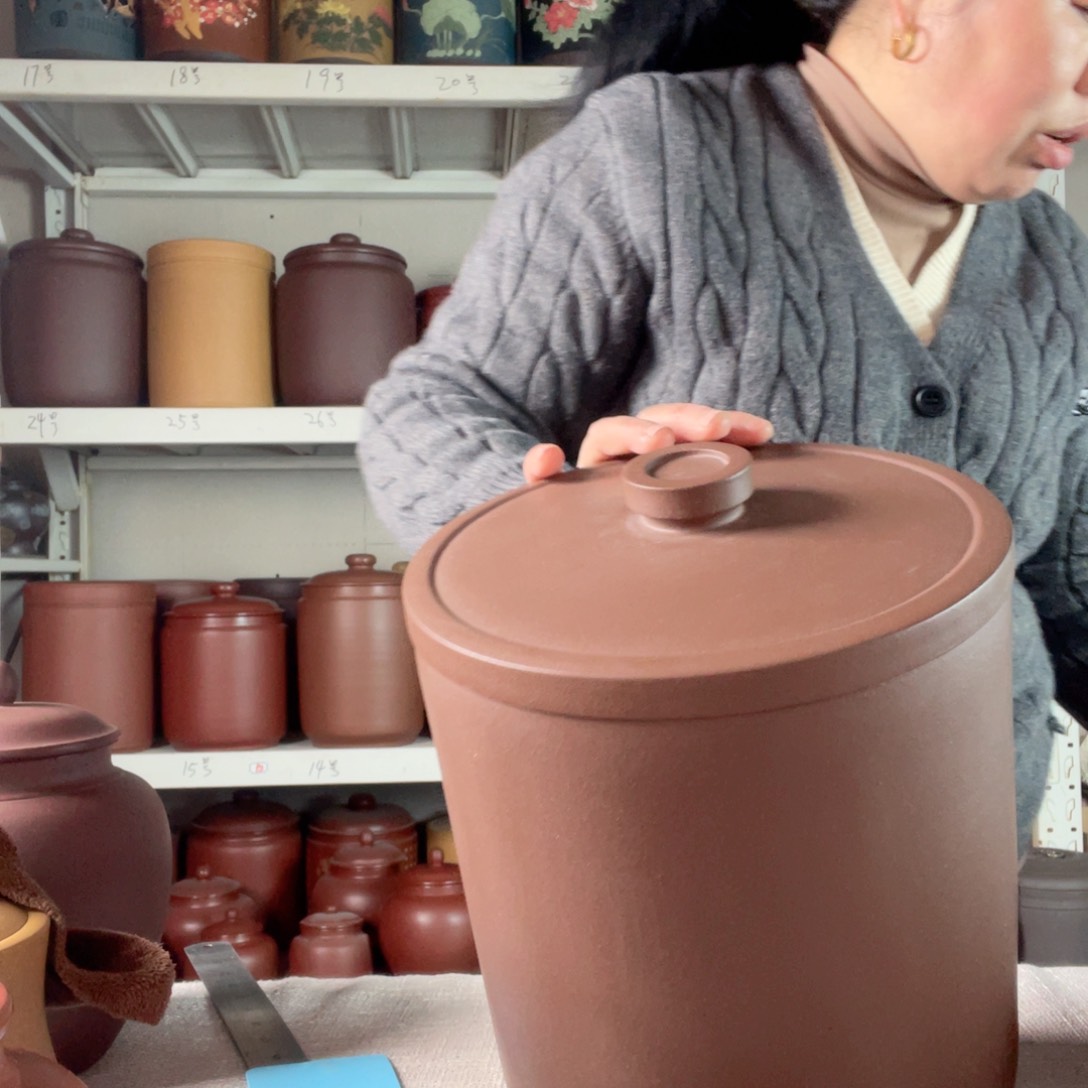 紫砂茶叶罐时****忆今天晚上