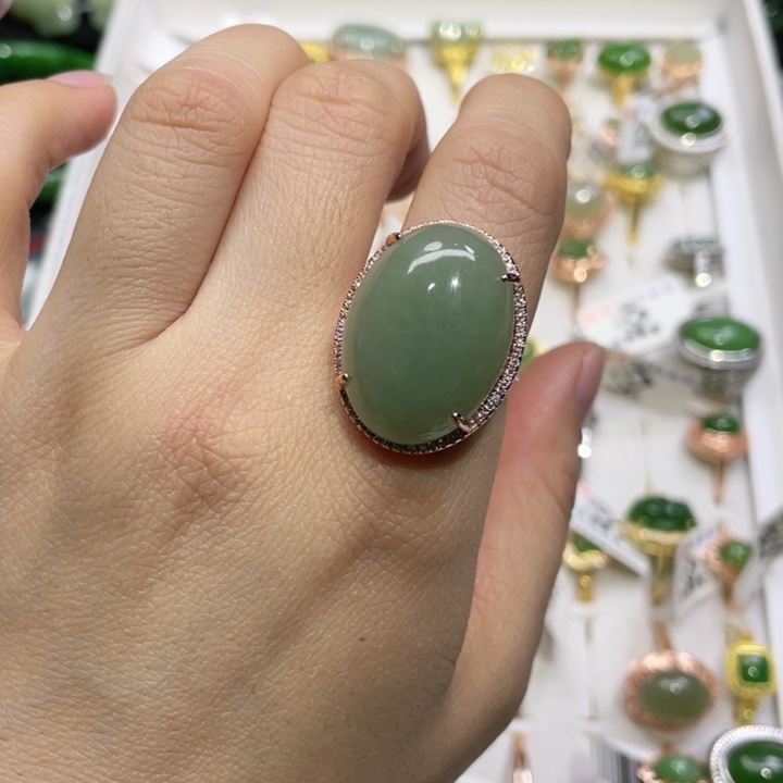 和田玉戒指未镶嵌