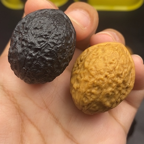 文玩核桃把件35尺蟒纹龙蛋