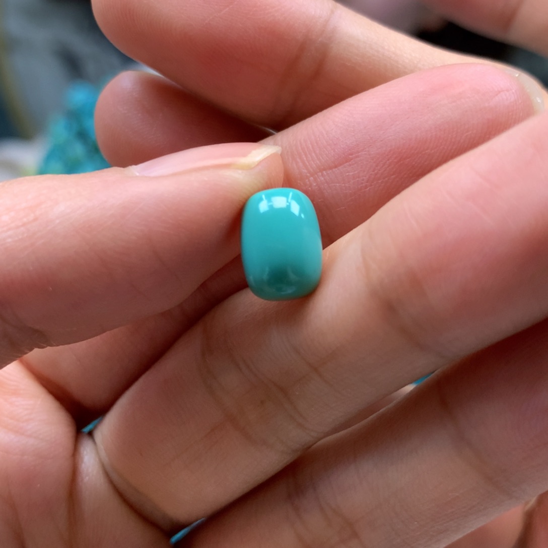 绿松石戒面未镶嵌