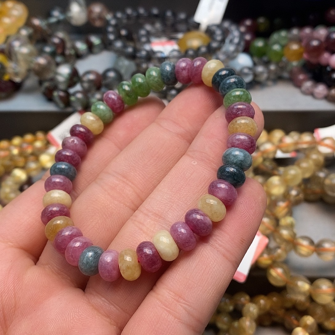 碧玺手链未镶嵌……