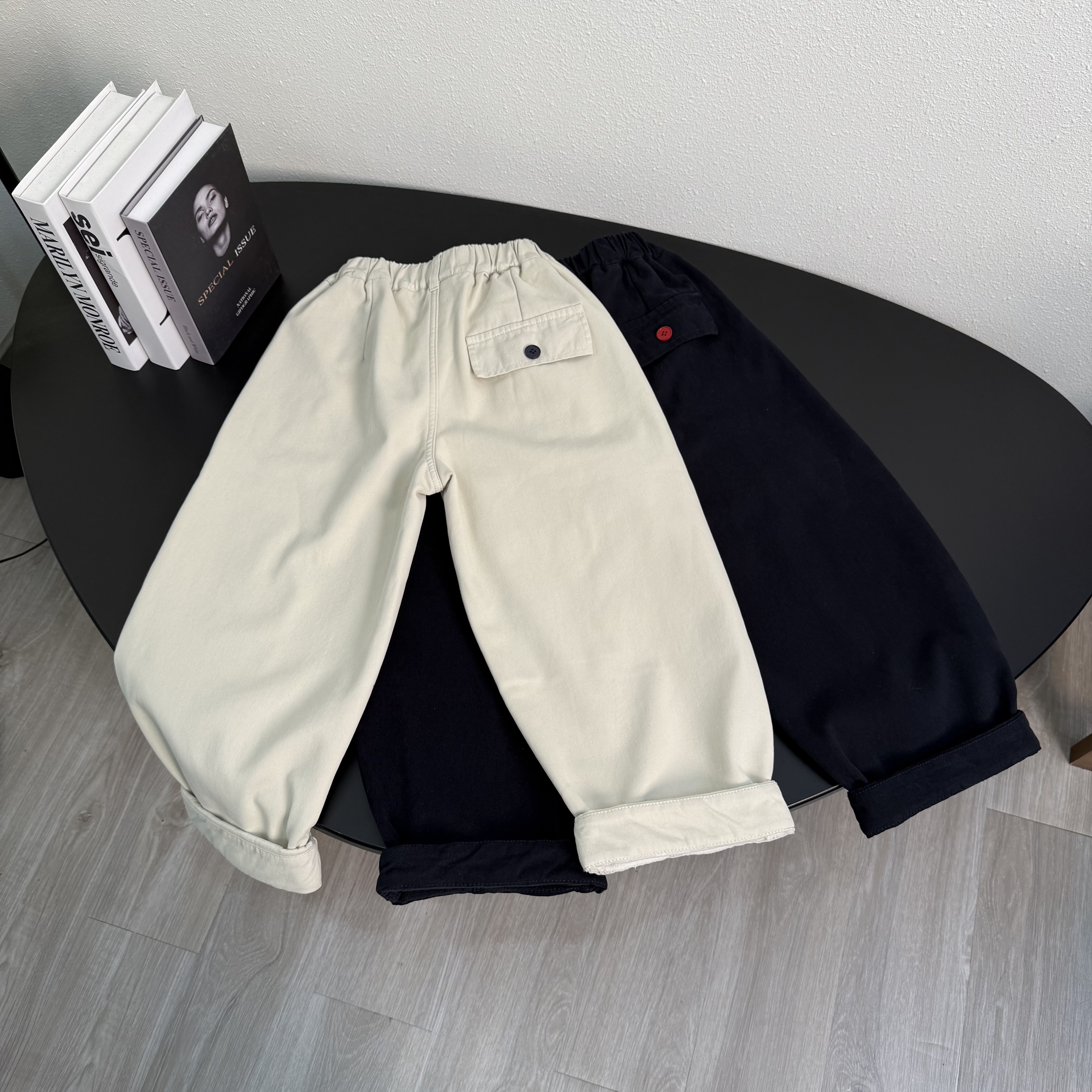 【纯棉】儿童加绒裤子2025冬季新款一体绒长裤中大童洋气百搭休闲裤