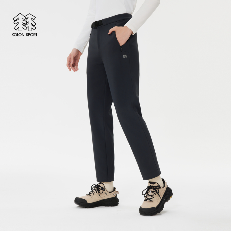 KOLON SPORT可隆软壳裤防泼水防风透湿女士GTX V-FIT徒步长裤