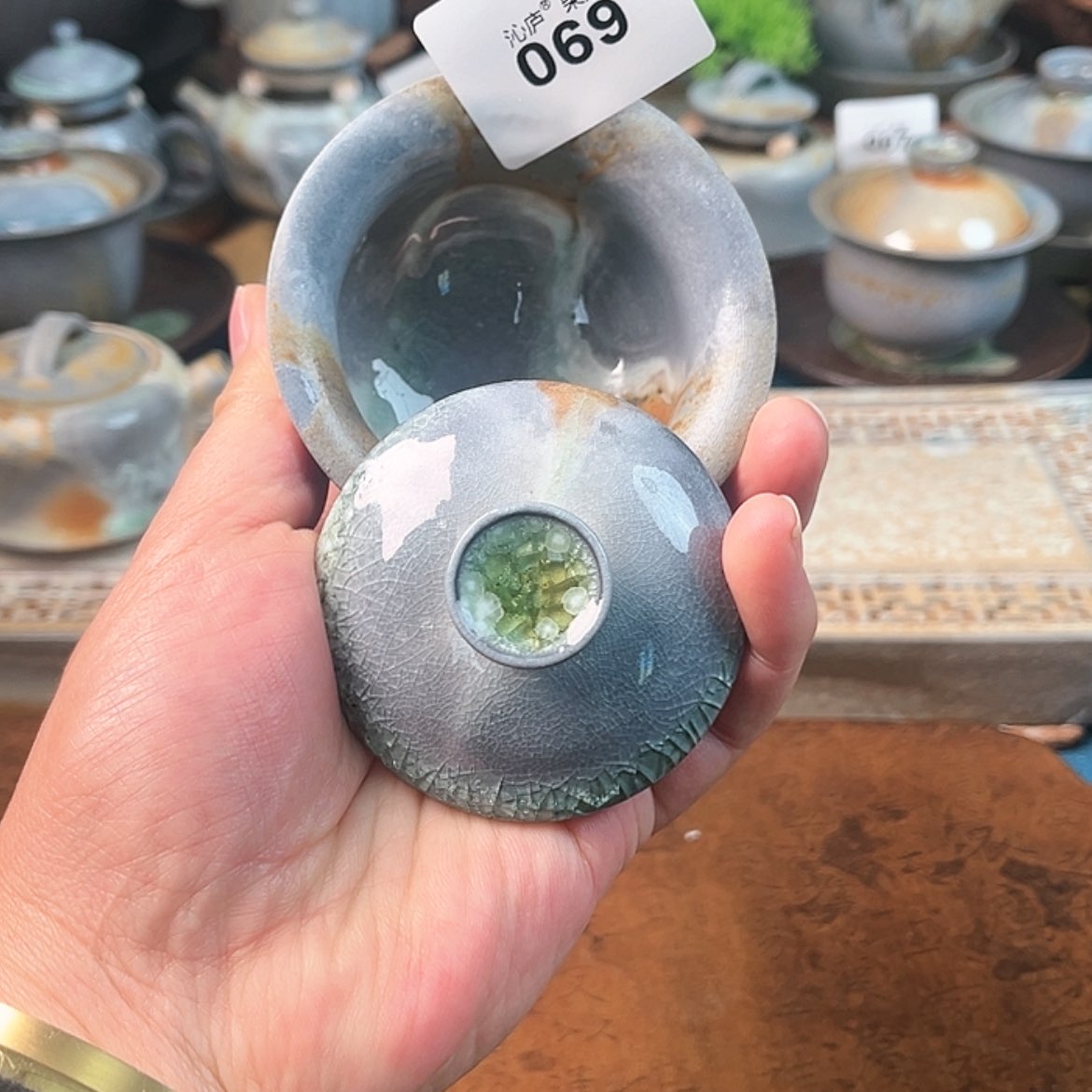 【闪购商品】沁庐柴窑古法柴烧手工茶具