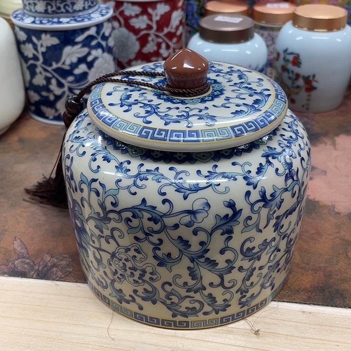 陶瓷罐茶叶罐储物罐密封罐