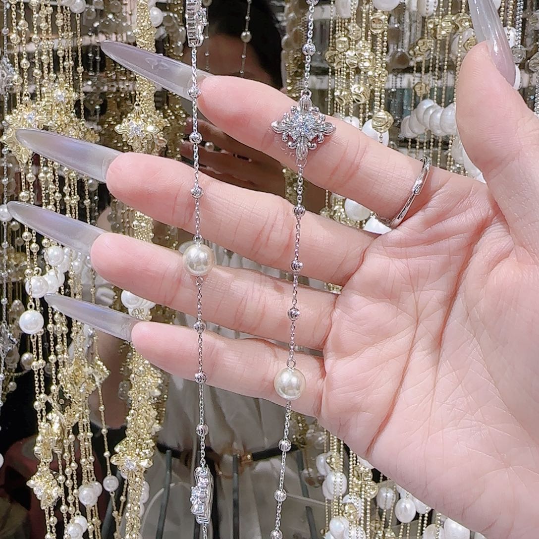 锆石铜合金925银项链