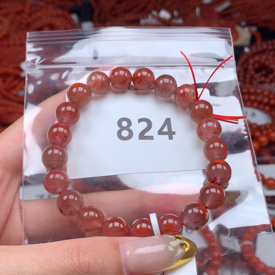 南红玛瑙手串未镶嵌9mm