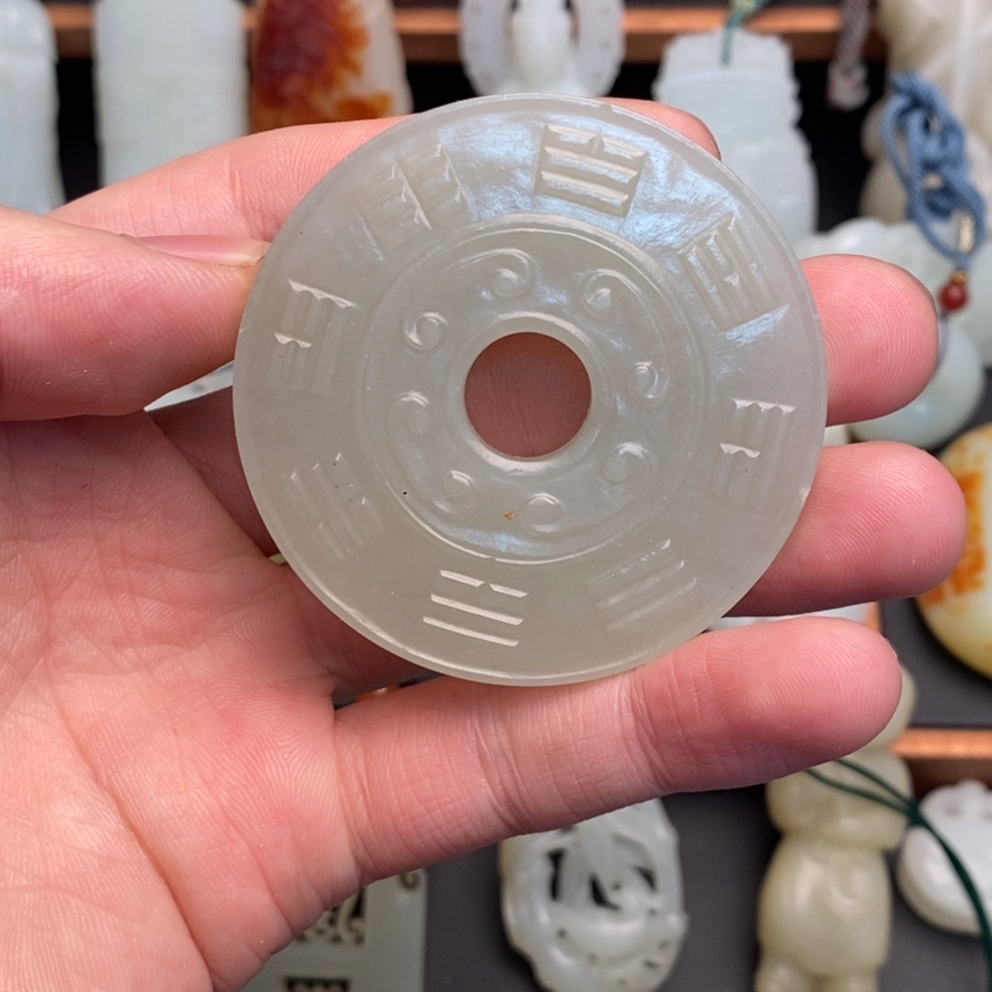 和田玉挂件未镶嵌鸿*