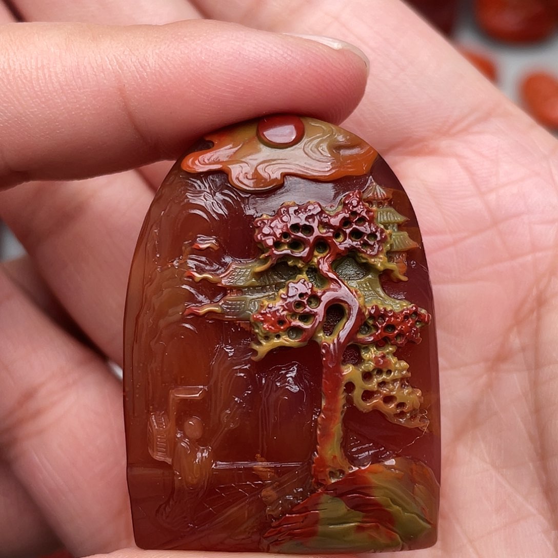 南红玛瑙手链未镶嵌