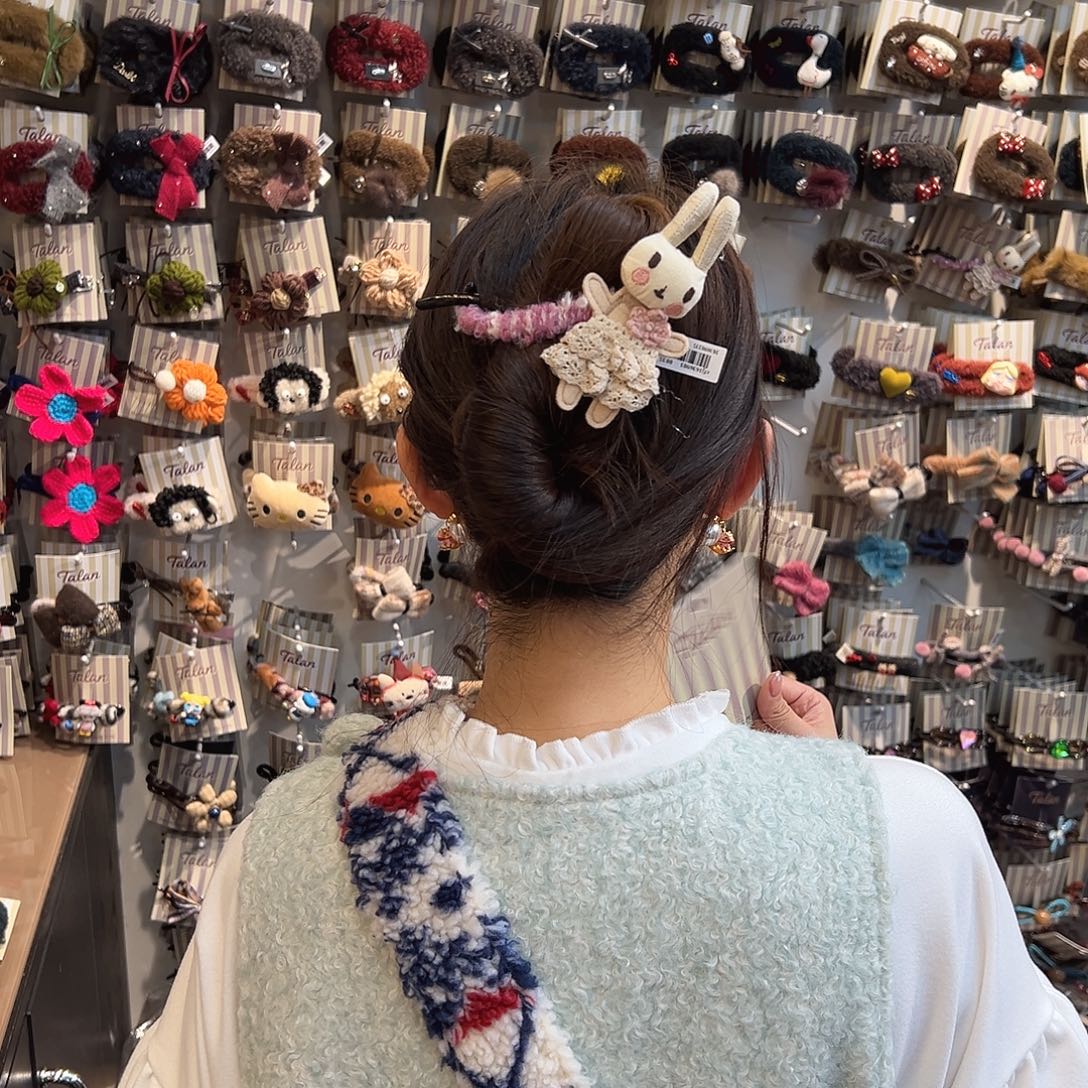 布艺铁合金扭扭夹