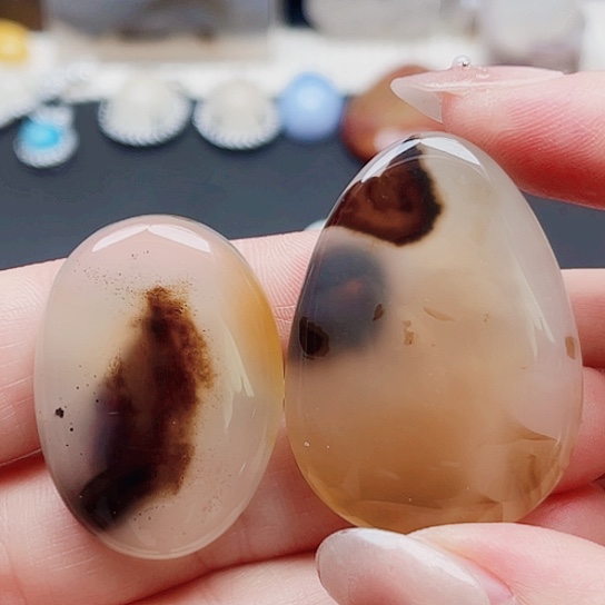 未镶嵌玛瑙/玉髓珠宝奇石