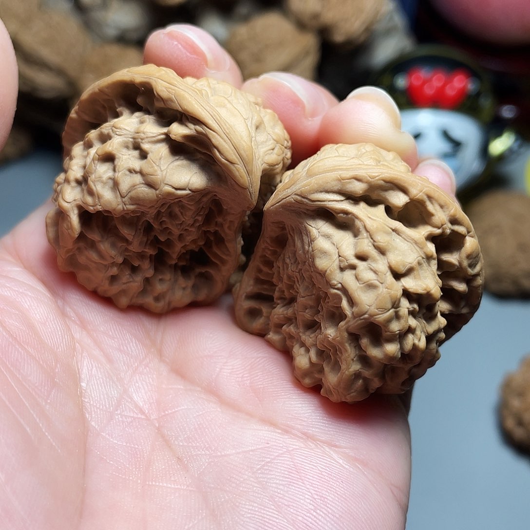 核桃手串/手链?**、精品座山雕