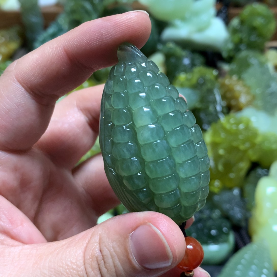 岫玉手把未镶嵌手把