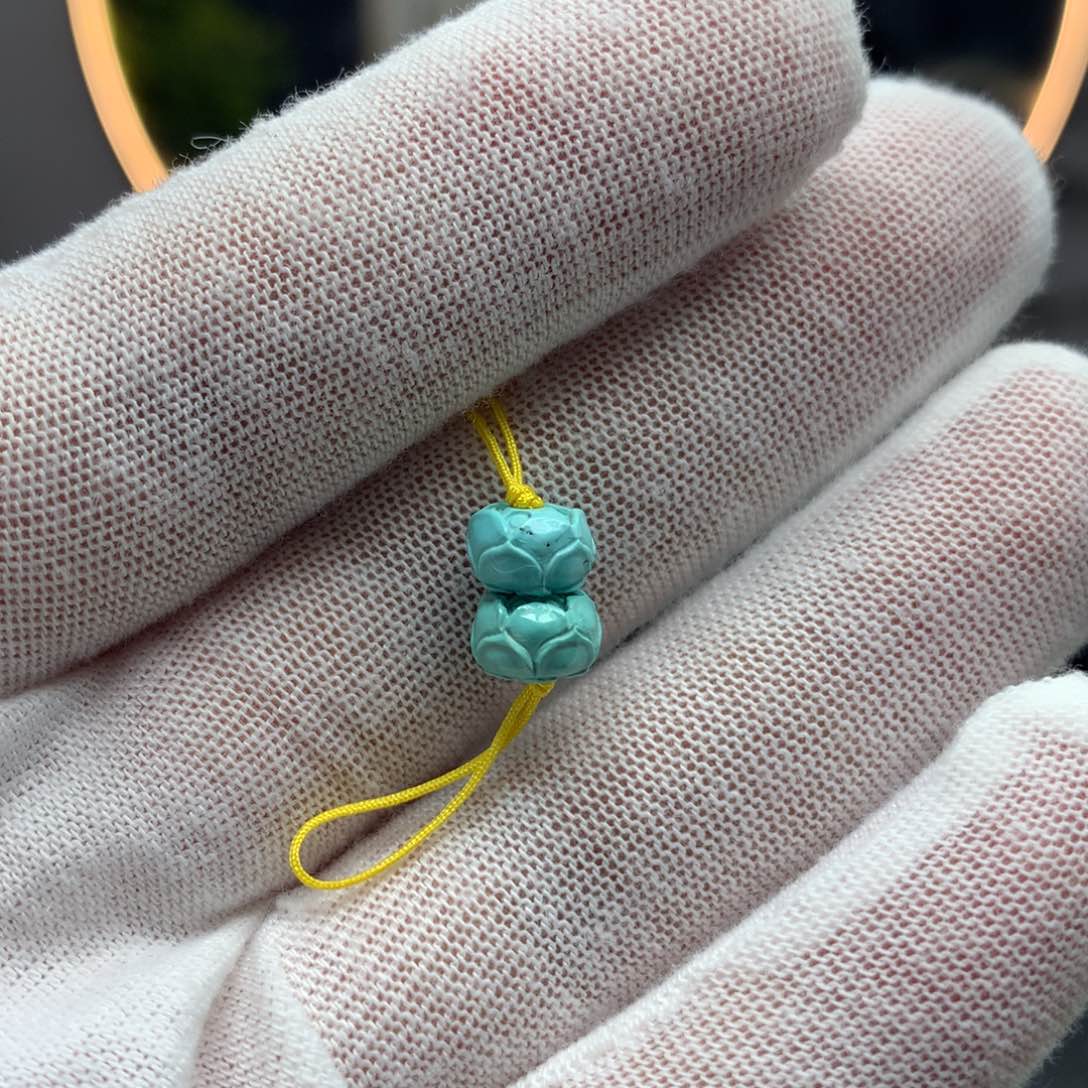 绿松石挂件未镶嵌