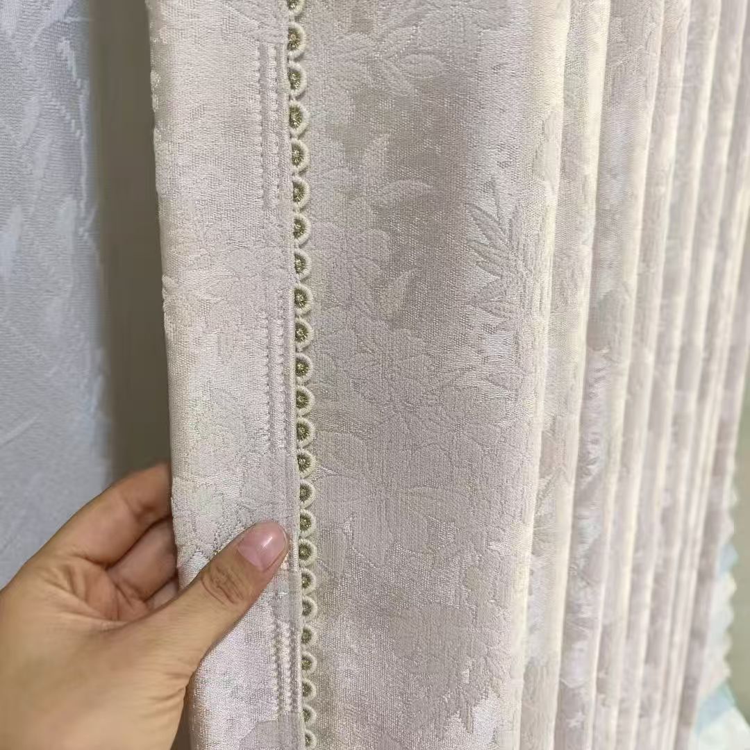 拼接镂空刺绣窗帘花边立边装饰辅料