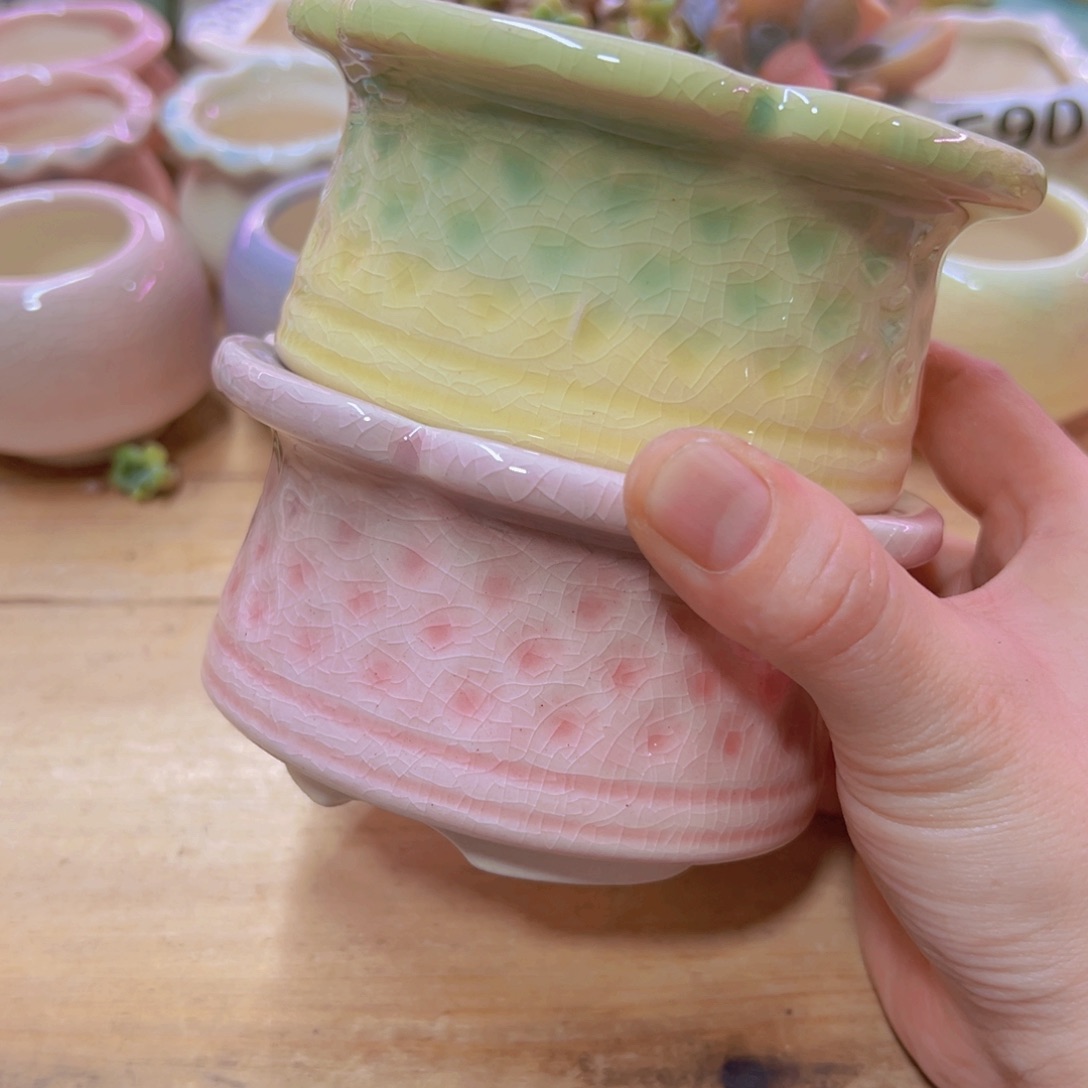 陶瓷花盆当场凑满12包邮