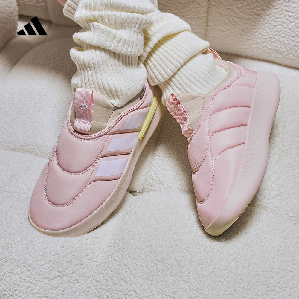 阿迪达斯官方 ADIPUFF面包鞋保暖耐磨柔软舒适棉鞋男女款 JP7708