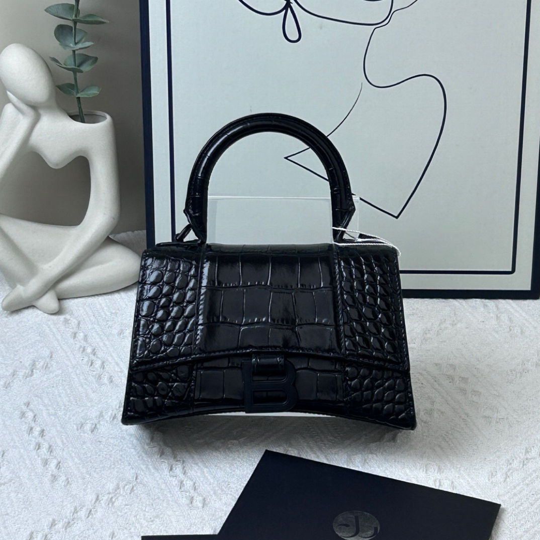 95新 Balenciaga/巴黎世家  沙漏 XS黑/JW8365