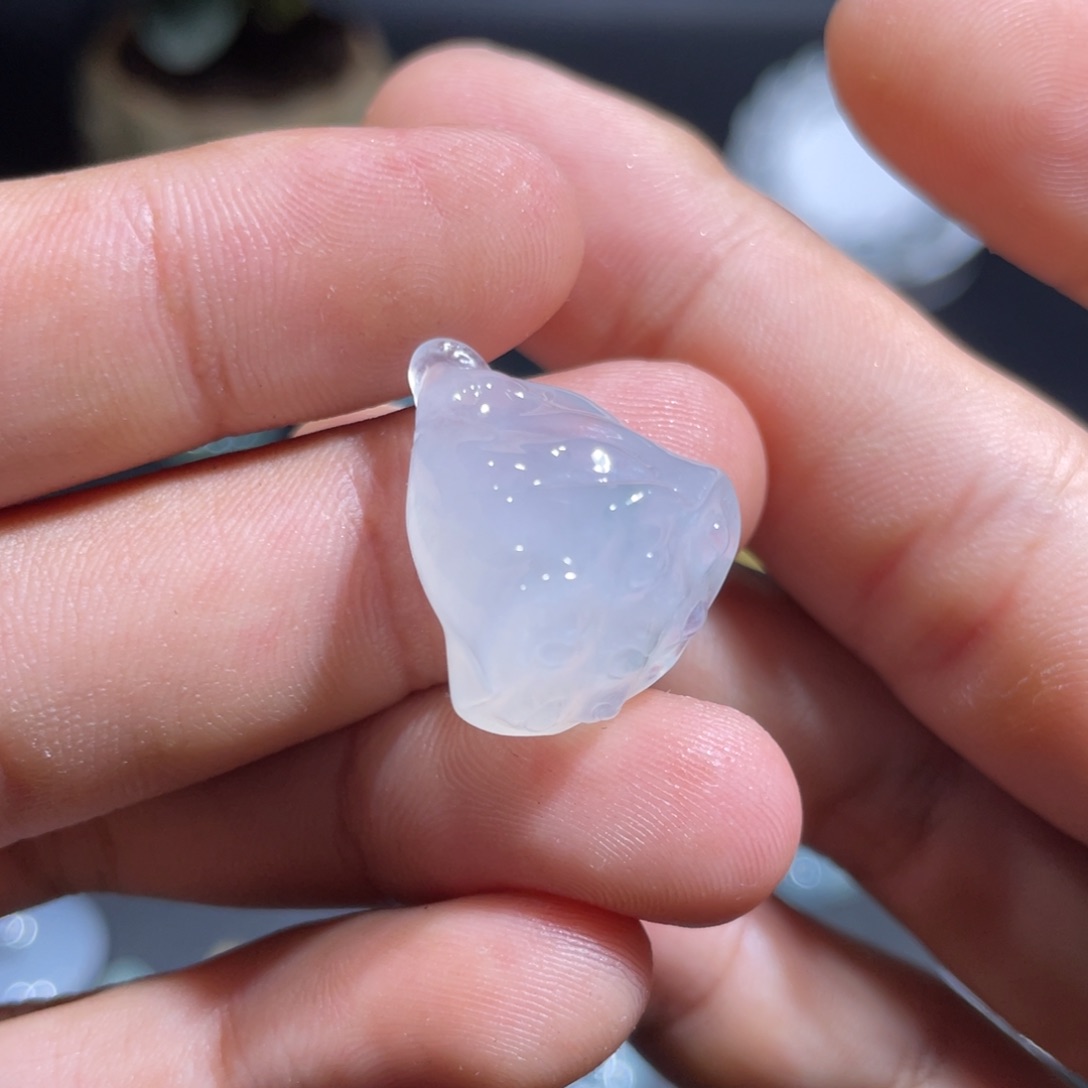 颈饰未镶嵌翡翠莲蓬