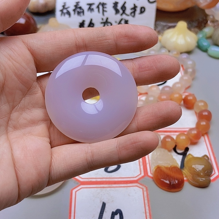 【闪购商品】未镶嵌玛瑙/玉髓珠宝半成品N**蘭