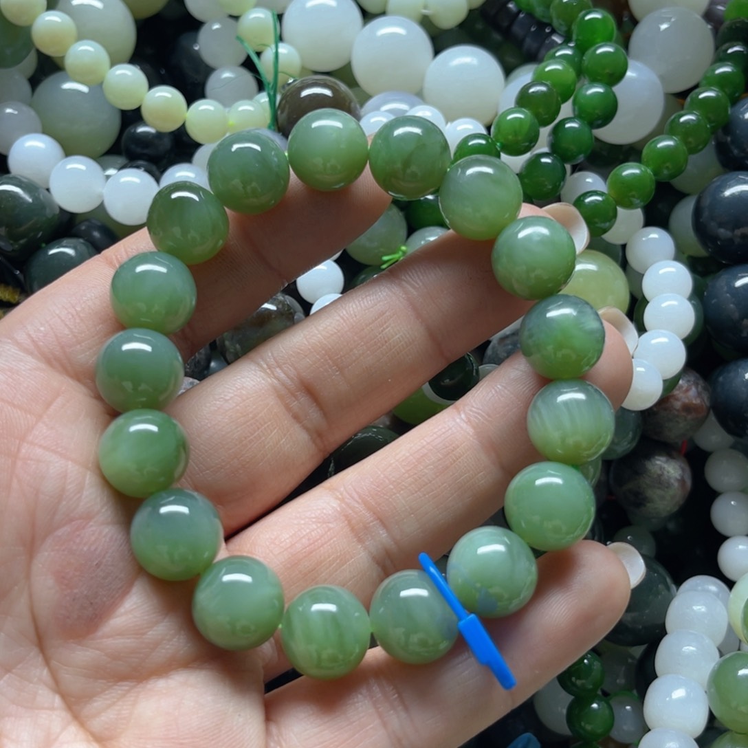 和田玉手链未镶嵌