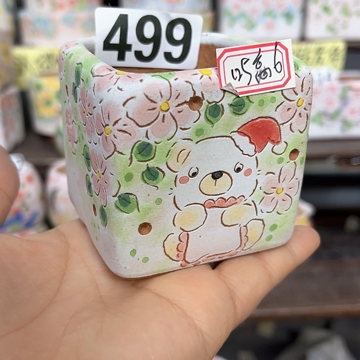 红陶手工多肉植物花盆