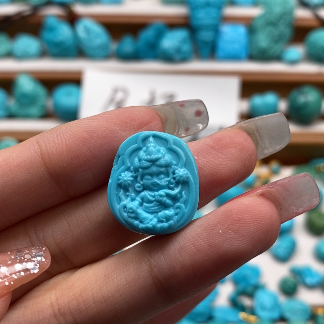 通***霆未镶嵌绿松石颈饰