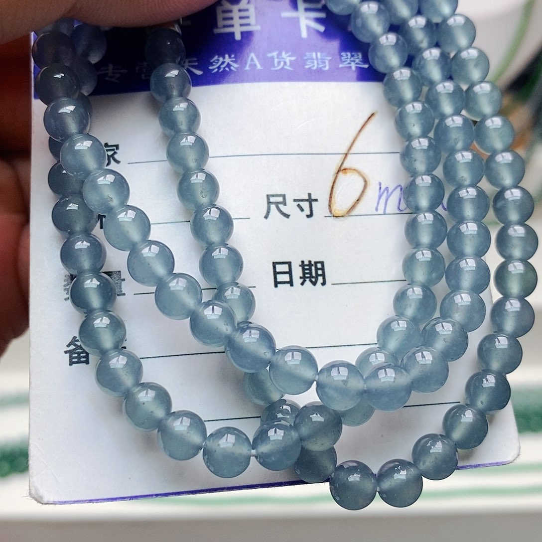 未镶嵌手串翡翠翡翠