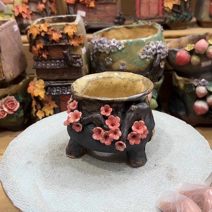 陶然多肉花盆百搭