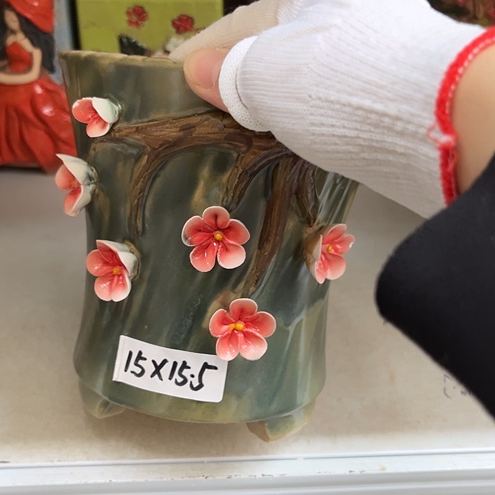 粗陶材质多肉花盆