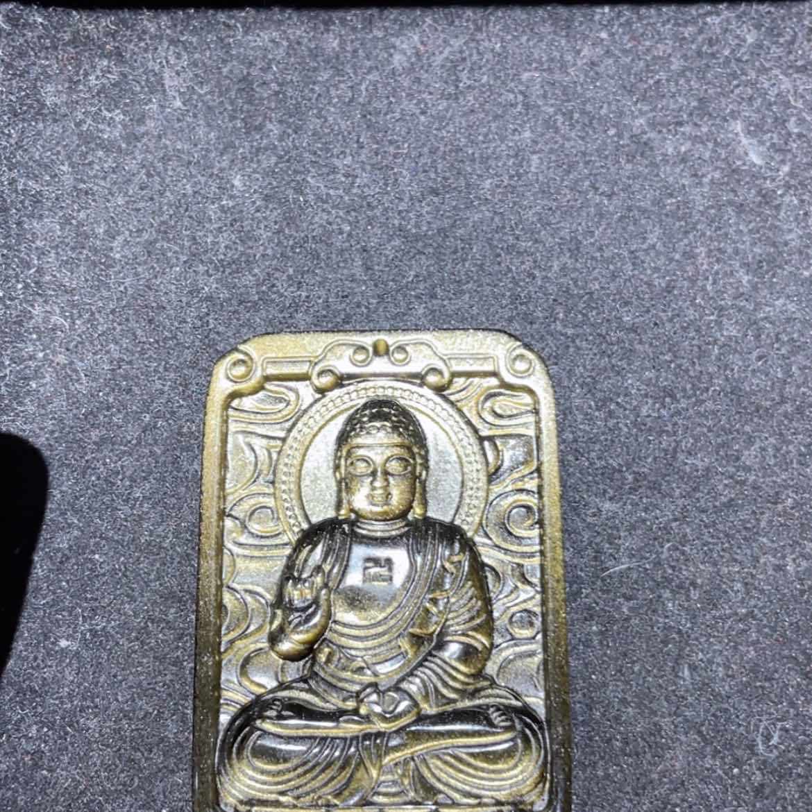 【闪购商品】黑曜岩吊坠(不含链)未镶嵌健****福