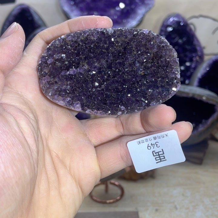 未镶嵌珠宝半成品紫晶