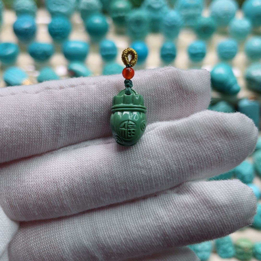 绿松石珠宝奇石未镶嵌