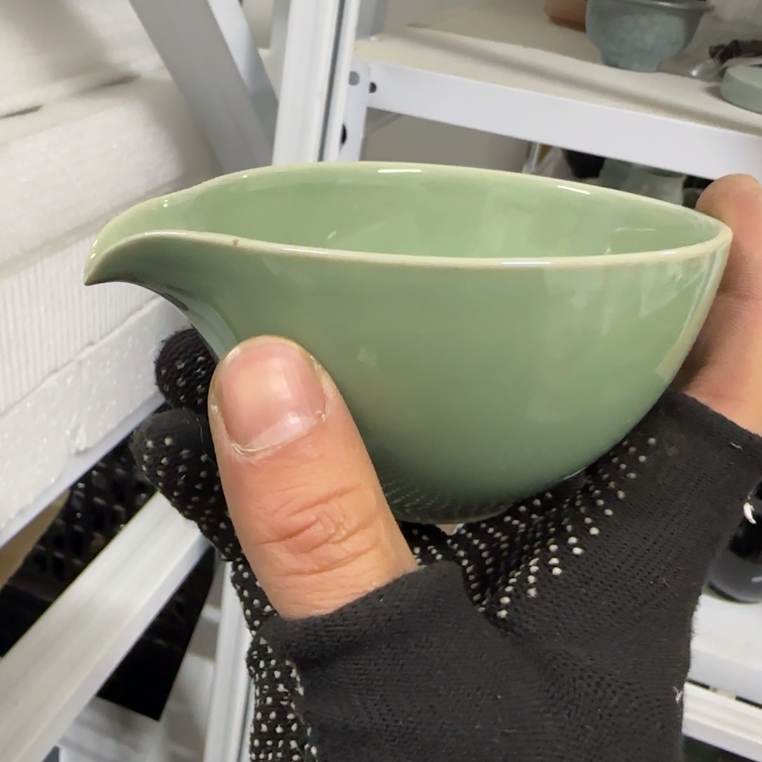 小金茶具青瓷茶器