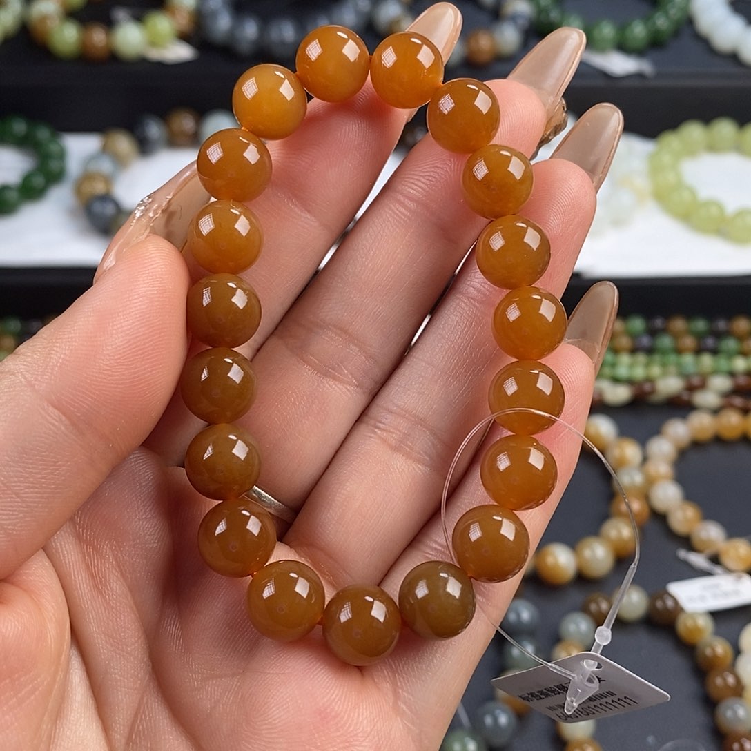 和田玉手串未镶嵌