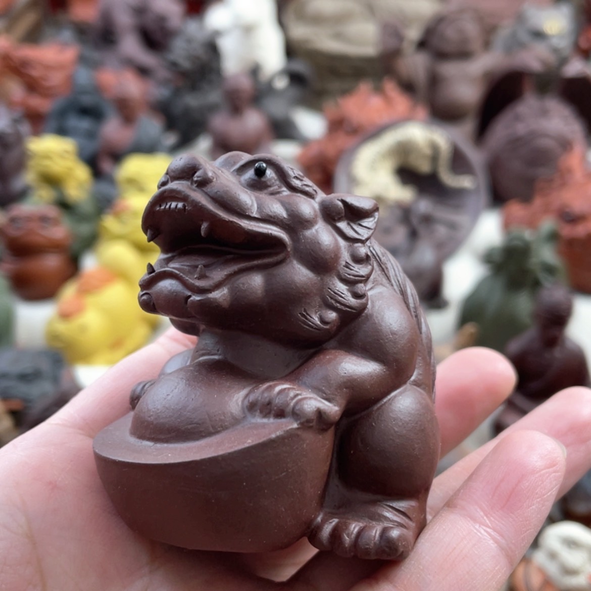 【闪购商品】紫砂茶宠紫砂貔貅