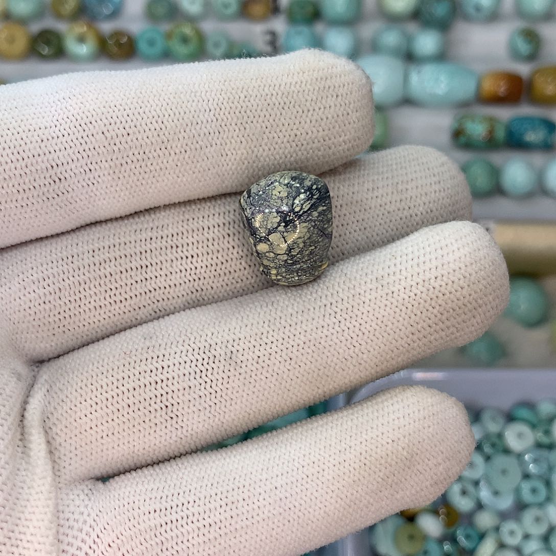 绿松石珠宝半成品未镶嵌?****?