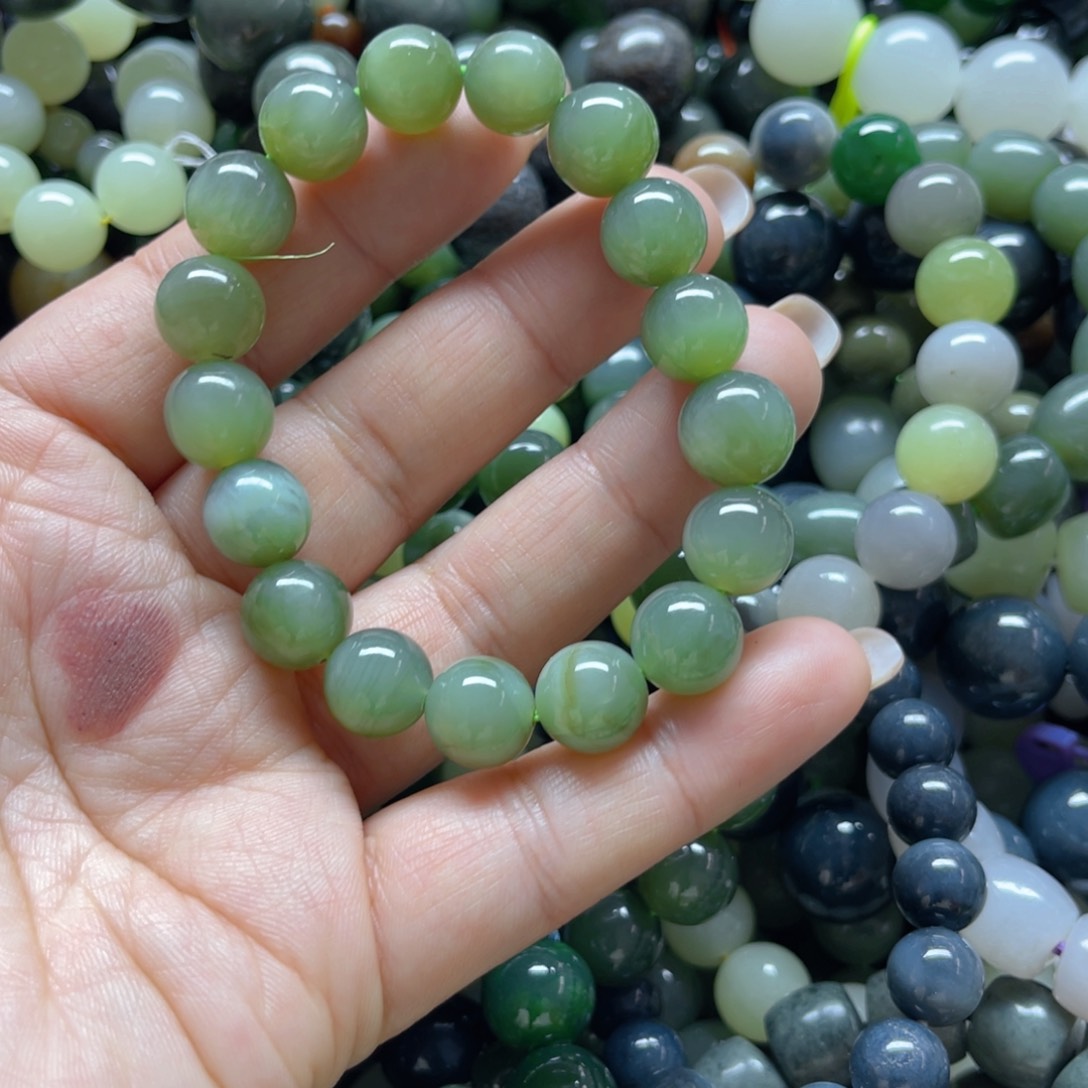 和田玉手链未镶嵌