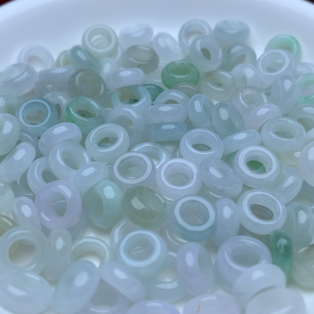 【闪购商品】翡翠手链未镶嵌卡8.8冰圆环20个