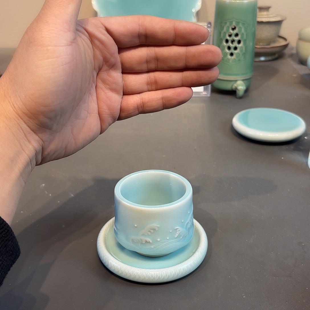 瓷片龙泉青瓷福利青瓷