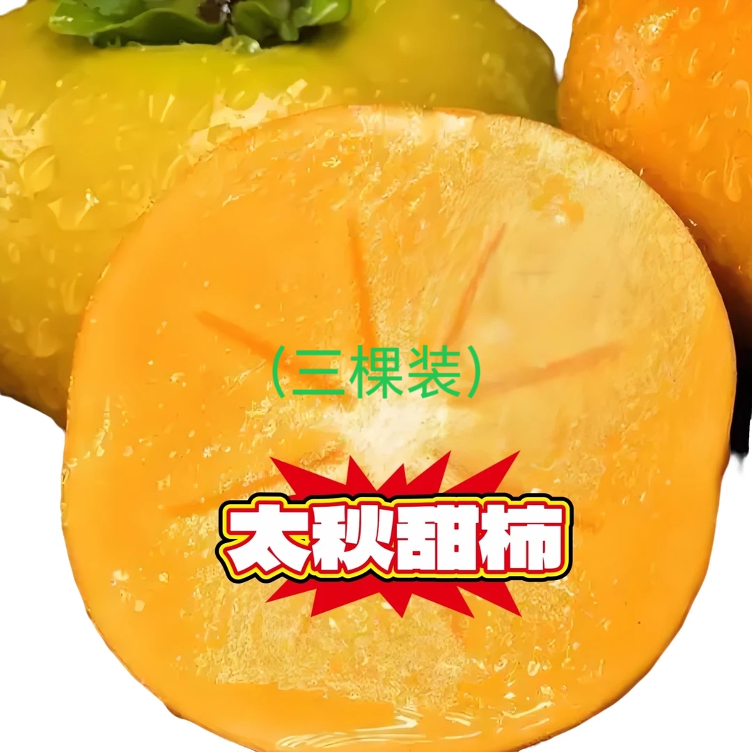 太秋甜柿宠粉福利3颗装（包对版不包存活）