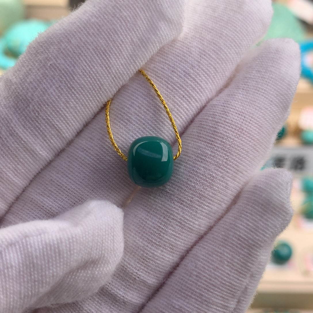 绿松石珠宝奇石未镶嵌寒***）