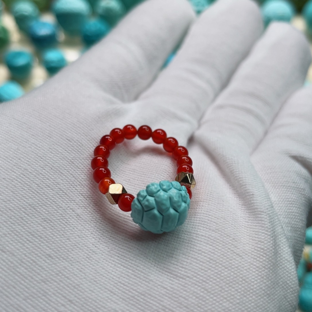 绿松石珠宝奇石未镶嵌