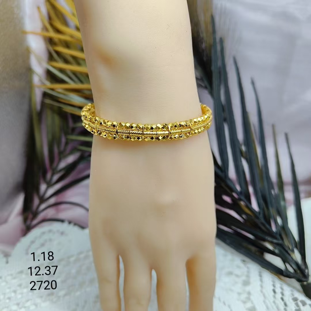 合金手链 0259 kaplima altun镂空宽面时尚手链手工气质轻金色